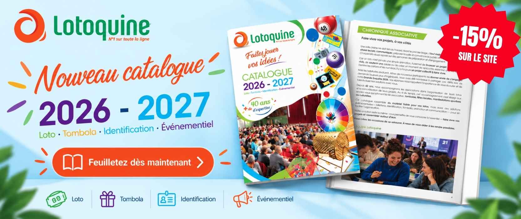 Nouveau catalogue Lotoquine 2026-2027